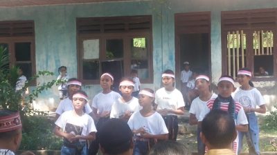 Merdeka Belajar Untuk Menghormati dan Menghargai Hak-Hak Asasi Manusia di Pendidikan, 9 Siswa SDK NTT Kumandangkan Lagu Nusantaraku