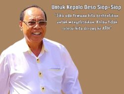BPD dan Masyarakat Minta Bupati Berhentikan Kades Rabasa Haerain, Apa Alasanya?