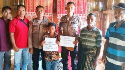 Polisi Hery Bawa Harapan untuk Fania dan Keluarga di Pelosok Manggarai Timur